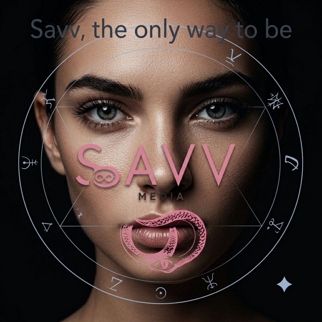 Savv Media editorial artwork — Savv, the only way to be